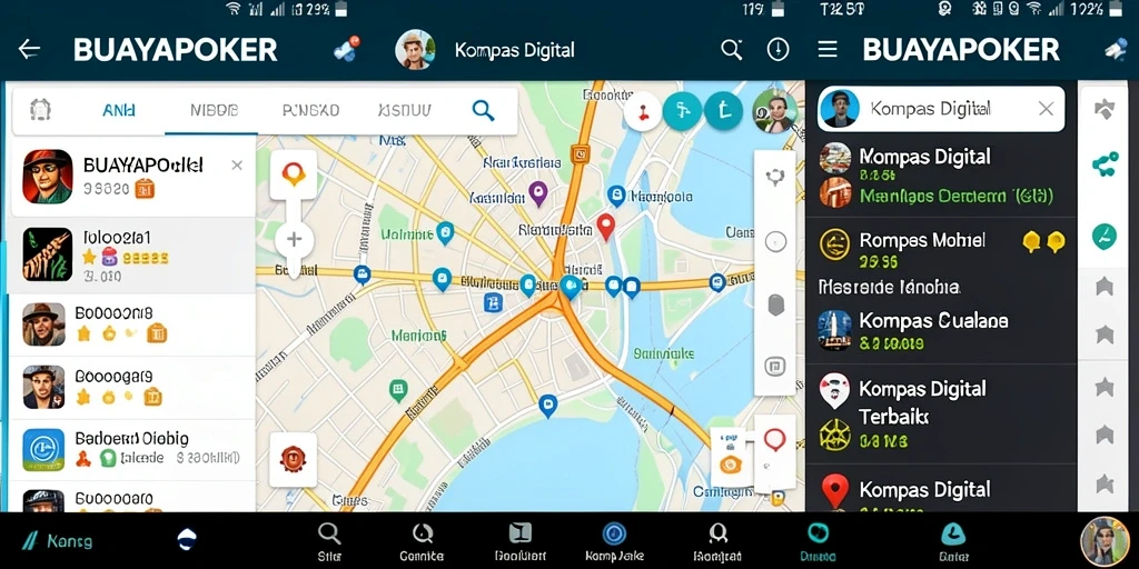 Tampilan antarmuka BUAYAPOKER yang jelas dan informatif.