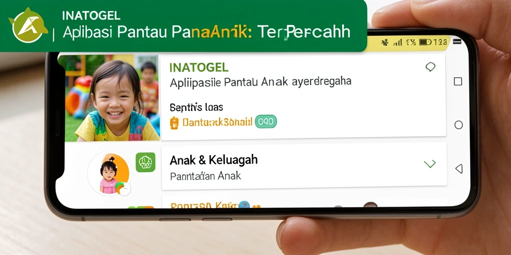 Antarmuka pengguna INATOGEL yang intuitif dan interaktif untuk Pantau Anak.