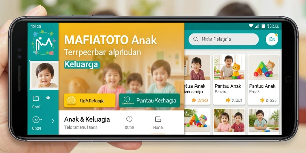 Tampilan antarmuka MAFIATOTO yang memudahkan pemantauan anak.