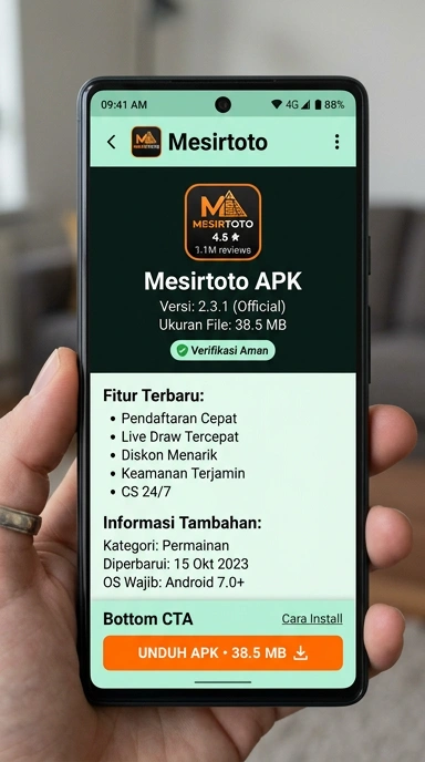 Panduan Unduh dan Instal APK mesirtoto untuk Android